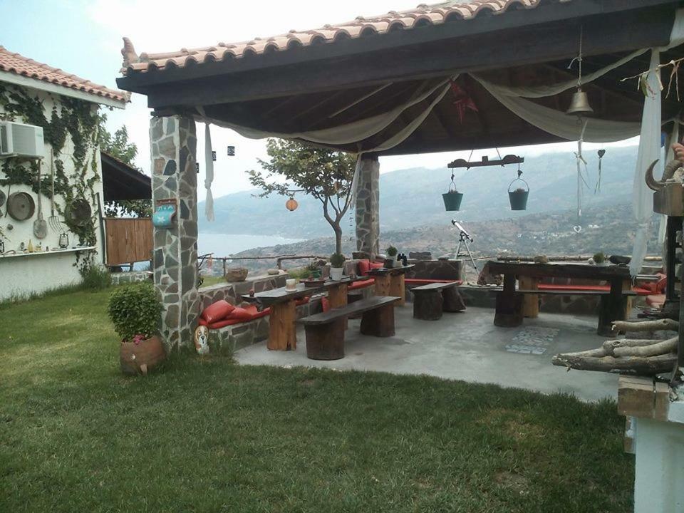 埃夫迪洛斯Panoramma Hause, Kampos Evdilou,Ikaria公寓 外观 照片